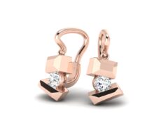 Červené zlato a bílé brilianty