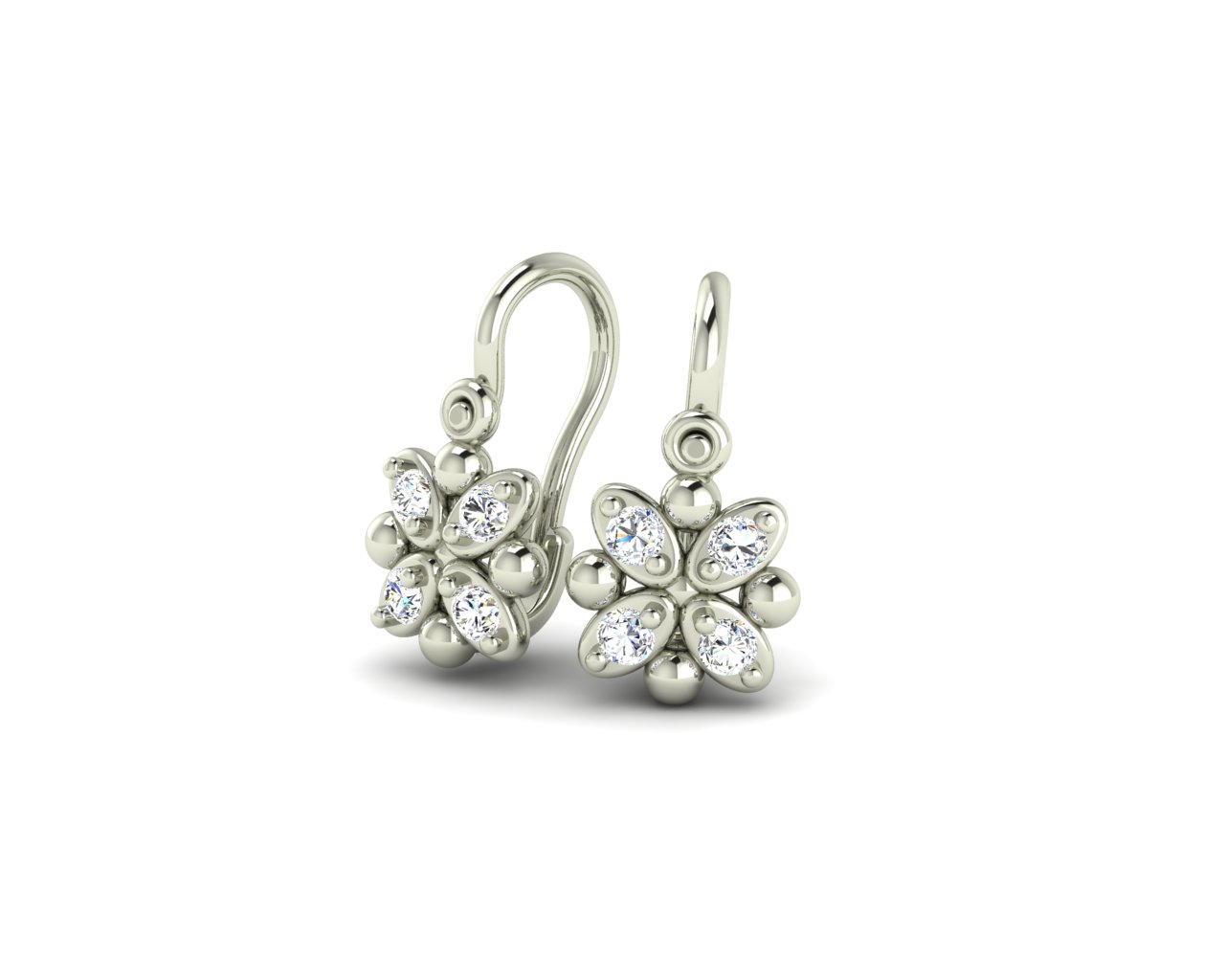 Bílé zlato, bílé brilianty