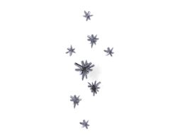 Bílé zlato pokoveno černým rhodiem a černé brilianty