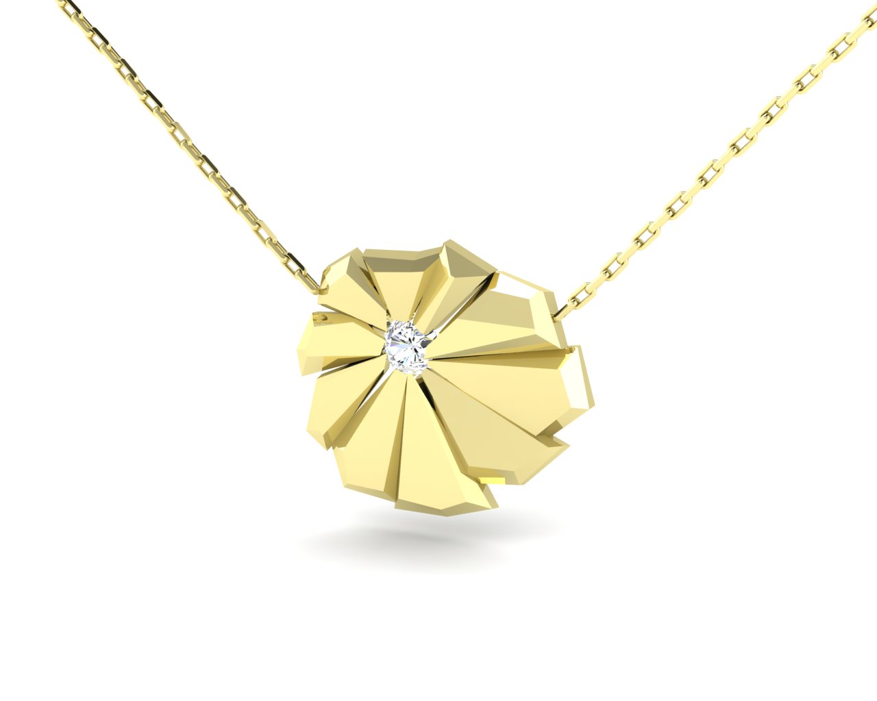 Žluté zlato a bílý briliant