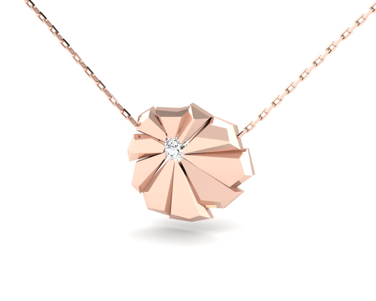 Červené zlato a bílý briliant